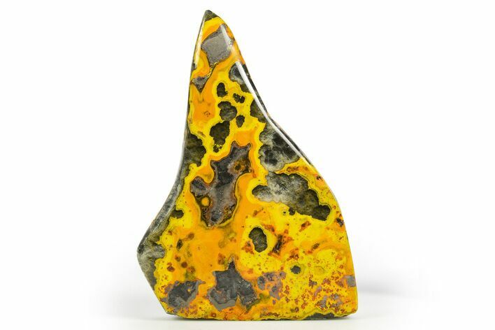 Very Vibrant, Free-Standing Polished Bumblebee Jasper #309684